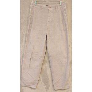 ASOS Design Corduroy Pants Beige Mens W33 L34 Straight Cotton Casual